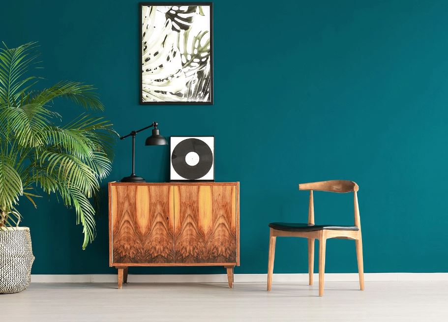 drewniane krzesło boho elbow